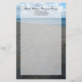 Papelaria Blue and Brown Sands ~ Beach Weding
