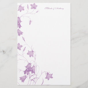 Papelaria Bluebells - Carta Violet 5.5 x 8.5