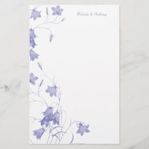 Papelaria Bluebells - Lavanda 5.5 x 8.5 Papel de carta