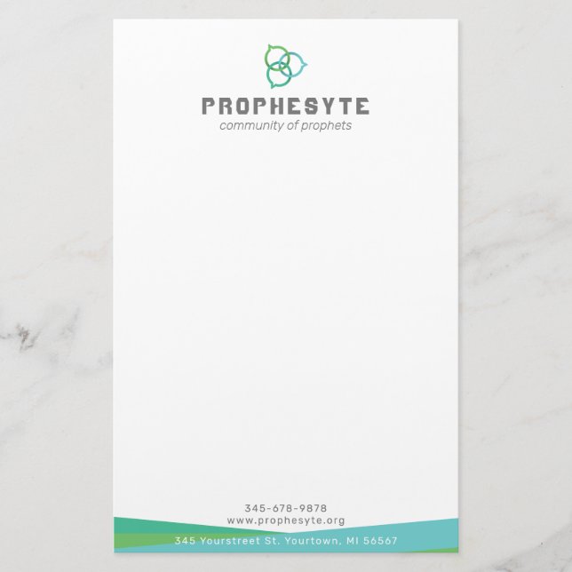 Papelaria Bolhas de Chat Trinity (Frente)