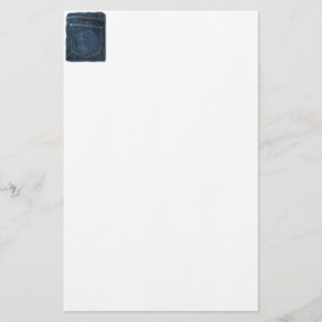 Papelaria Bolso da sarja de Nimes de calças de ganga (Frente)