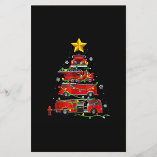 Papelaria Bombeiro Caminhão Árvores de Natal Mulheres
