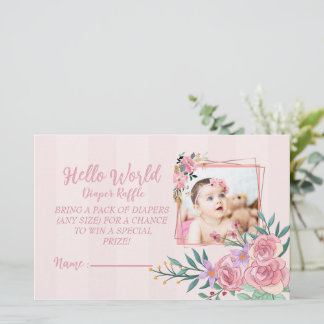 Papelaria Bonita Alô, Fralda mundial Raffle para garotas