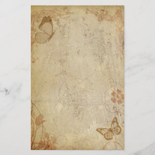 Papelaria Borboletas Vintage