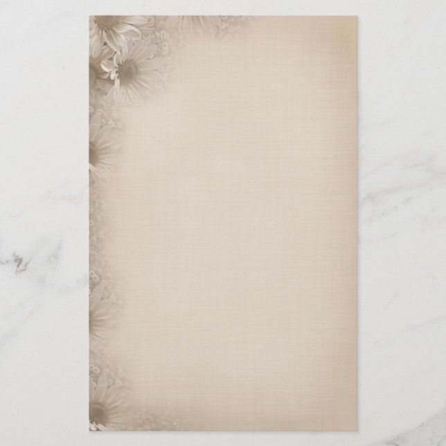 Papelaria Borda dos Soft Daisies (Frente)