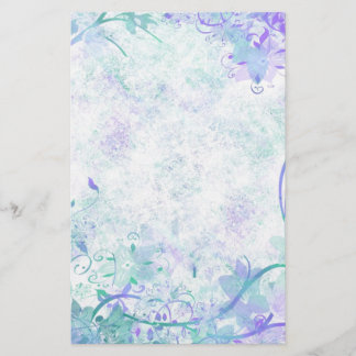 Papelaria Borda floreal do Rico