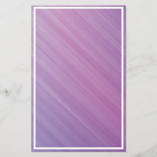 Papelaria Borda Lavanda Púrpura de Pastel