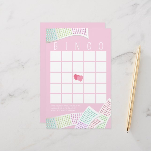 Papelaria Botões Doce Bingo (Frente/Verso In Situ)