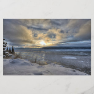 Papelaria Braço de Turnagain do solstício de inverno
