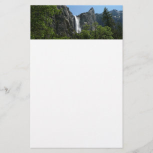 Papelaria Bridalveil Falls no Parque Nacional de Yosemite