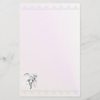 Papelaria Cabeça de cavalo branco stationery_vertical.v2