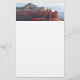 Papelaria Café Pot Rock Nublado em Sedona Arizona