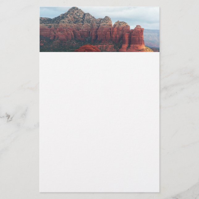 Papelaria Café Pot Rock Nublado em Sedona Arizona (Frente)