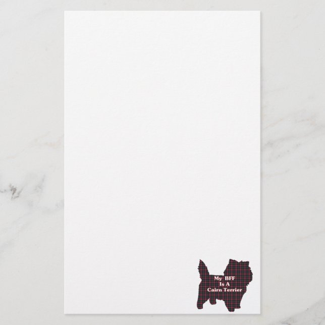 Papelaria Cairn Terrier BFF (Frente)