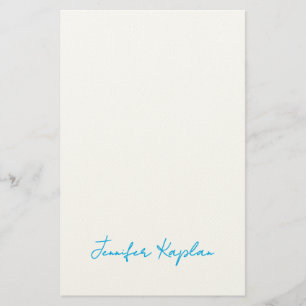 Papelaria Caligrafia Clássica Minimalista Profissional