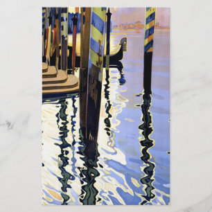 Papelaria Canal Grande Vintage Veneza Itália Viagem