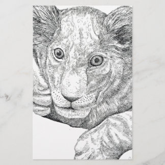 Papelaria Caneta e Tinta do Cubo Lion