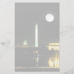 Papelaria Capitol Building, Lincoln Memorial, Washington