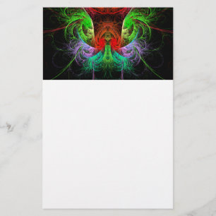 Papelaria Carnaval Abstrato Art Stationery