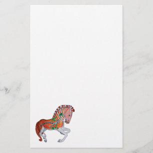 Papelaria Carousel Animal Quagga Zebra Notas Fotográficas