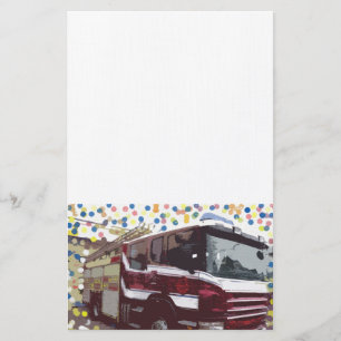 Papelaria Carro de bombeiros