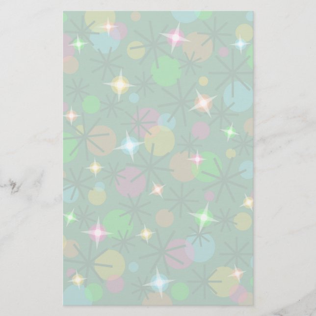 Papelaria Carta das Luzes de Natal (Frente)