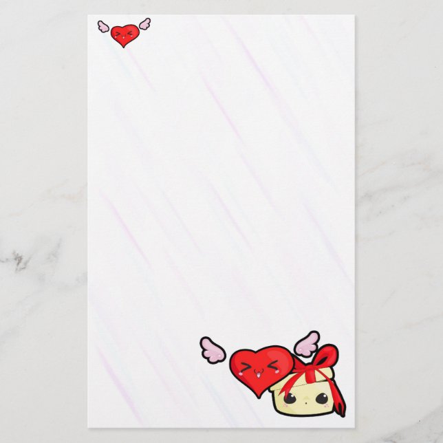 Papelaria Carta de amor bonito Sationery (Frente)