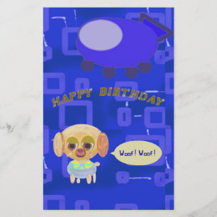 Papelaria Carta de Aniversário