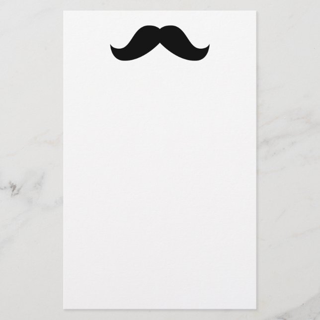 Papelaria Carta de bigode (Frente)