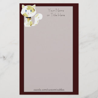 Papelaria Carta de Calico Cat