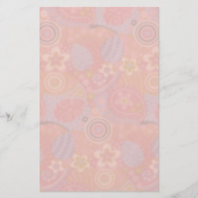 Papelaria Carta de Deco Floral (Frente)