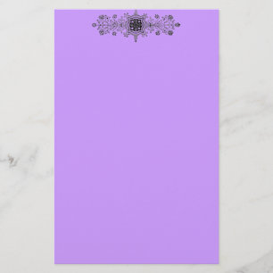 Papelaria Carta de Design Floral