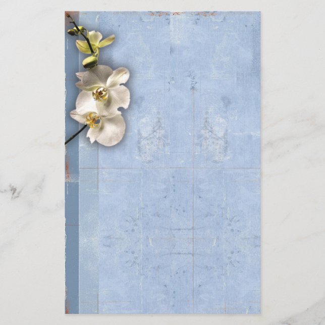 Papelaria carta de flores (Frente)