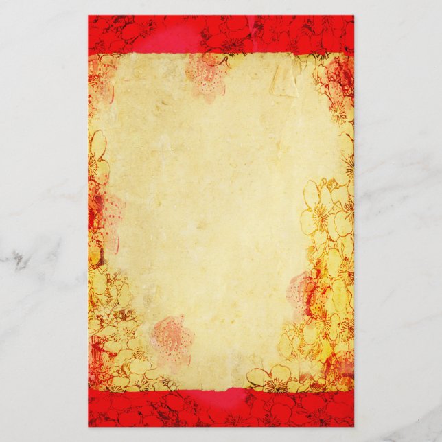 Papelaria Carta de Mood Oriental (Frente)