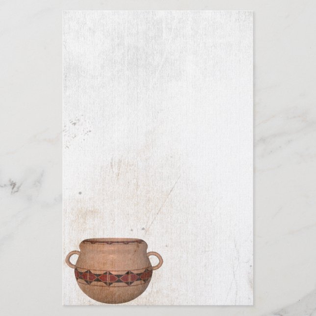 Papelaria Carta de Potência Hopi Pueblo (Frente)