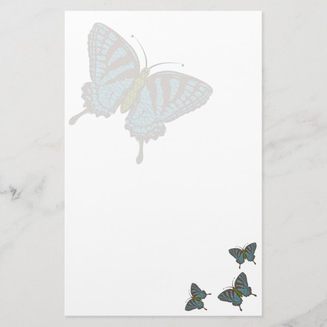 Papelaria Carta dos Swallowtail Japonês (Frente)