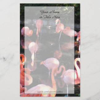 Papelaria Carta Flamingo