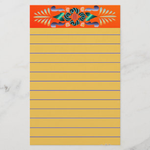 Papelaria Carta Floral