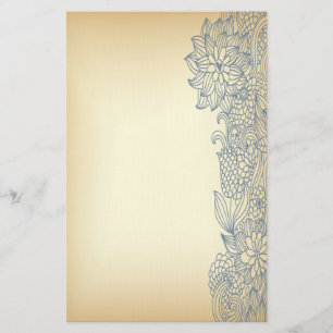 Papelaria Carta Floral do Extremo Oriente