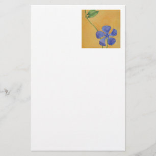 Papelaria Carta Floral "Simplesmente Vinca"
