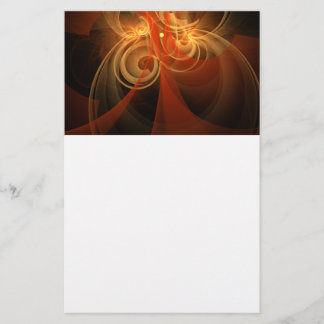 Papelaria Cartaz de Abstrato de Arte da Manhã