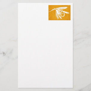 Papelaria Cartaz de mosca com Ouro