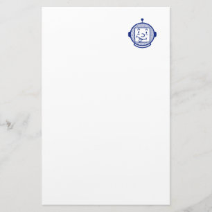 Papelaria Carteira espacial Letterhead