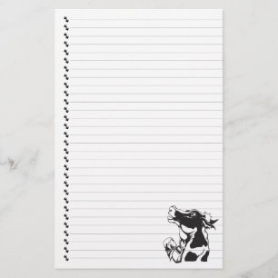 Papelaria Cartoon bobo Vaca Látea Linhagem De Animais De Com
