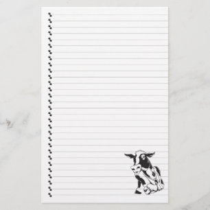Papelaria Cartoon bobo Vaca Látea Linhagem De Animais De Com