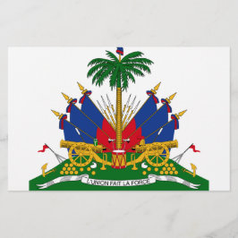 Papelaria Casaco de Armas do Haiti (Haiti)