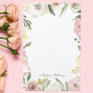 Papelaria Casamento Personalizado De Pequim Rosa-Rosa-Blush