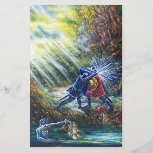 Papelaria Cavaleiros de Luta ROSA, Dinheiro e Diabo ESQUECID