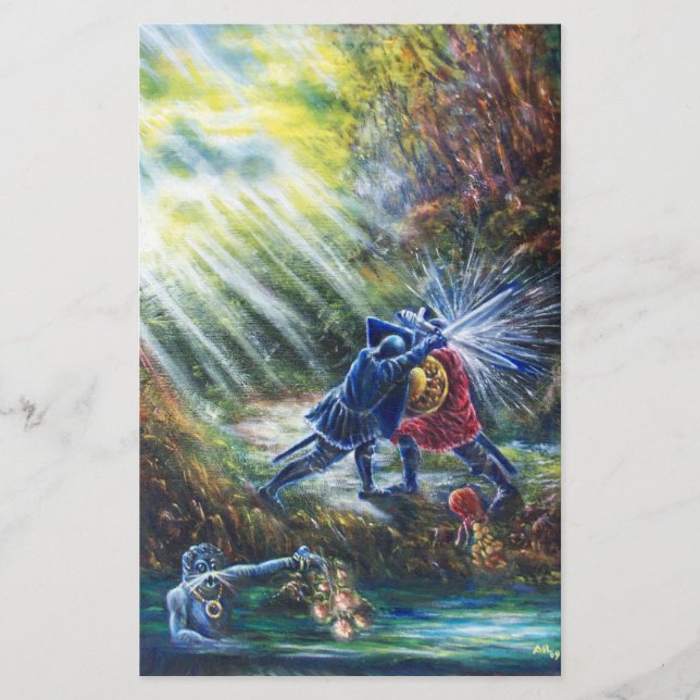 Papelaria Cavaleiros de Luta ROSA, Dinheiro e Diabo ESQUECID (Frente)