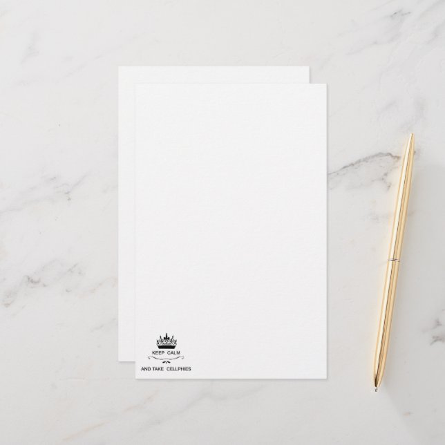 Papelaria Celphie Stationery (Frente/Verso In Situ)